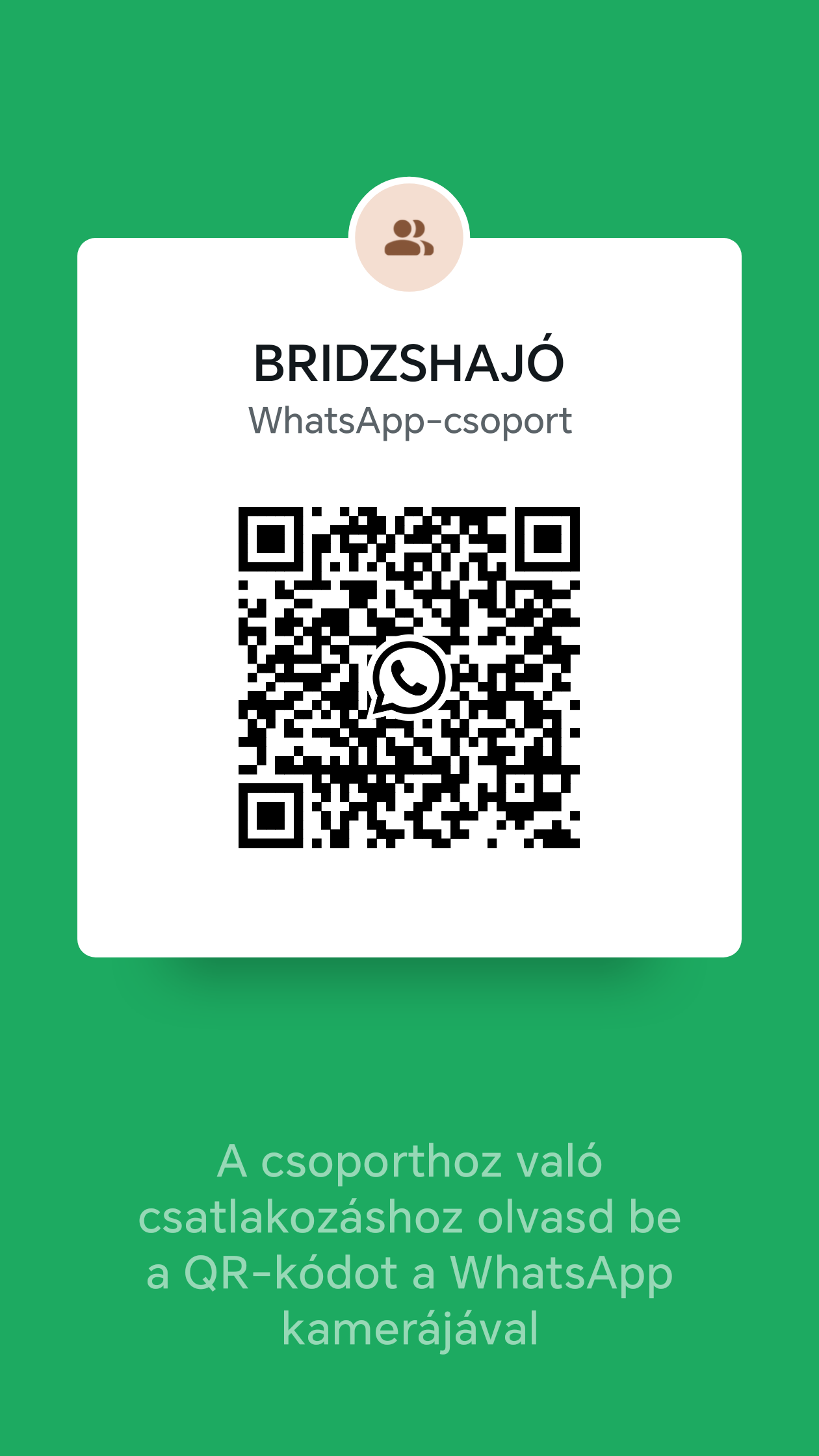 WhatsApp QR Kód